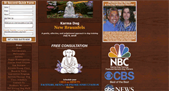 Desktop Screenshot of karmadogtrainingnewbraunfels.com